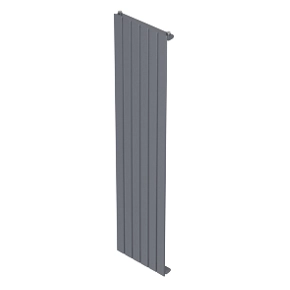 Moretti Modena Designer Radiator 1800 x 288mm Silver 2133BTU 1 Moretti Modena Designer Radiator 1800 x 288mm Silver 2133BTU