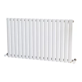 Ximax Fortuna Designer Radiator 600 x 990mm White 2604BTU 1 Ximax Fortuna Designer Radiator 600 x 990mm White 2604BTU