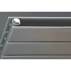 Ximax Oceanus Designer Radiator 295 x 1800mm Silver 3314BTU 6 Ximax Oceanus Designer Radiator 295 x 1800mm Silver 3314BTU -Designer Radiators Store 141TR A2