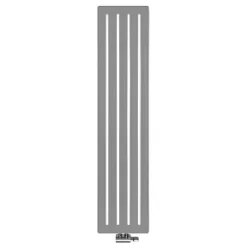Terma Aero Designer Radiator 1800 x 410mm Grey / Silver 2240BTU