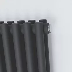 Ximax Gamba Designer Radiator 1800 x 400mm Anthracite 3850BTU -Designer Radiators Store 151TR A2