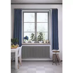 Terma Triga E Wall-Mounted Oil-Filled Radiator Metallic Stone 1000W 1280 x 560mm -Designer Radiators Store 153HT A5