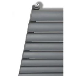 Ximax Fortuna Designer Radiator 468 x 1800mm Anthracite 3133BTU -Designer Radiators Store 156TR A2