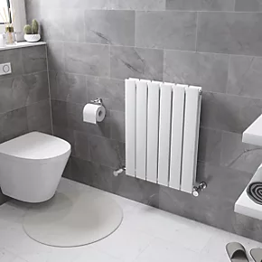 Ximax Oceanus Designer Radiator 600 x 445mm White 1464BTU 2 Ximax Oceanus Designer Radiator 600 x 445mm White 1464BTU - Image 2