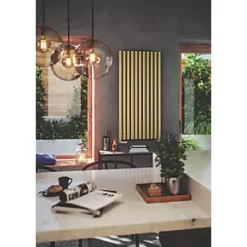 Terma Rolo Room Radiator 1200 x 590mm Brass 3028BTU -Designer Radiators Store 189RH A4