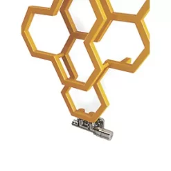 Terma Hex Radiator 1200 x 486mm Mustard 1180BTU -Designer Radiators Store 193RH A5