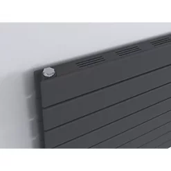 Ximax Oceanus Designer Radiator 595 x 1600mm Anthracite 5010BTU -Designer Radiators Store 206TR A2