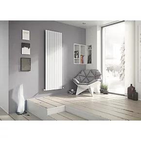 Ximax Oceanus Horizontal or Vertical Designer Radiator 1800 x 595mm White 4 Ximax Oceanus Horizontal or Vertical Designer Radiator 1800 x 595mm White - Image 4