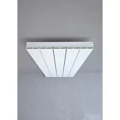 Kudox AluLite Flat Aluminium Radiator 1800 x 470mm White 3897BTU -Designer Radiators Store 215FH A3