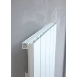 Kudox AluLite Flat Aluminium Radiator 1800 x 470mm White 3897BTU -Designer Radiators Store 215FH A4