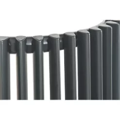 Ximax Aurora Edge Designer Radiator 1800 x 340mm Anthracite 2901BTU -Designer Radiators Store 27086 A2