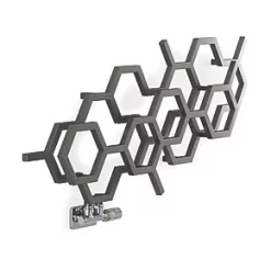Terma Hex Radiator 502 x 1126mm Sparkling Grey 1081BTU