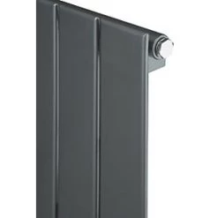 Ximax Oceanus Designer Radiator 600 x 820mm Anthracite 1932BTU -Designer Radiators Store 276TP A2
