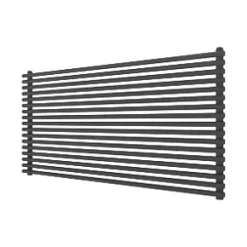 Ximax Gamba Horizontal Designer Radiator 610 x 1200mm Anthracite 2816BTU