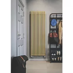 Terma Rolo Room Radiator 1800 x 590mm Brass 4297BTU -Designer Radiators Store 297RH A4