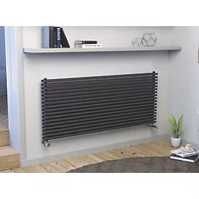 Ximax Gamba Designer Radiator 610 x 1200mm Anthracite 4403BTU 2 Ximax Gamba Designer Radiator 610 x 1200mm Anthracite 4403BTU - Image 2