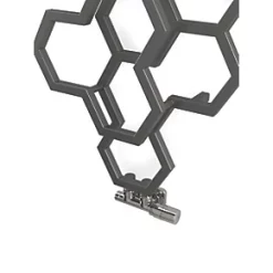 Terma Hex Radiator 1200 x 486mm Sparkling Grey 1180BTU -Designer Radiators Store 307RH A5