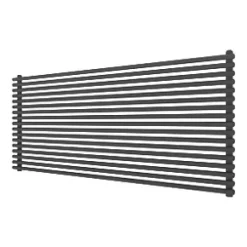 Ximax Gamba Horizontal Designer Radiator 610 x 1400mm Anthracite 3287BTU