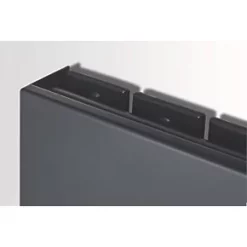 Ximax Oceanus Plan Designer Radiator 1800 x 450mm Anthracite 4767BTU -Designer Radiators Store 3113H A2