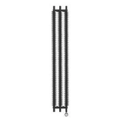 Terma Ribbon VE Wall-Mounted Oil-Filled Radiator Black 600W 290 x 1800mm