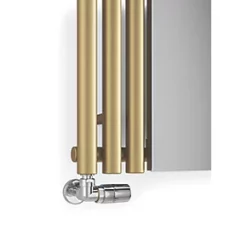 Terma Rolo-Mirror Radiator 1800 x 590mm Brass 2855BTU -Designer Radiators Store 337RH A5