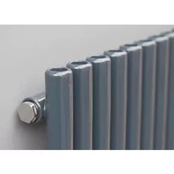 Ximax Espacio Designer Radiator 1800 x 550mm Anthracite 4553BTU -Designer Radiators Store 35247 A2