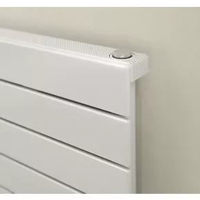 Ximax Oceanus Deluxe Designer Radiator 595 x 1200mm White 2235BTU 2 Ximax Oceanus Deluxe Designer Radiator 595 x 1200mm White 2235BTU - Image 2