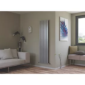 Ximax Oceanus Duplex Horizontal or Vertical Designer Radiator 1800 x 445mm Silver 4 Ximax Oceanus Duplex Horizontal or Vertical Designer Radiator 1800 x 445mm Silver - Image 4