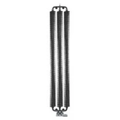 Terma Ribbon V Designer Radiator 1720 x 290mm Black 2251BTU