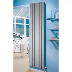 Ximax Oceanus Horizontal or Vertical Designer Radiator 1800 x 295mm Silver -Designer Radiators Store 37951 A2