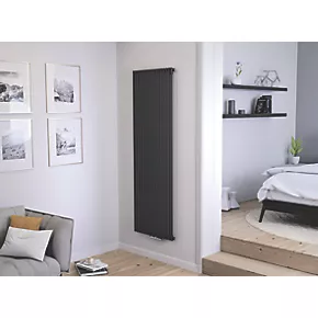 Ximax Gamba Designer Radiator 1800 x 610mm Anthracite 4171BTU 2 Ximax Gamba Designer Radiator 1800 x 610mm Anthracite 4171BTU - Image 2