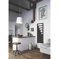 Terma Angus Radiator 1460 x 520mm Black 2425BTU 8 Terma Angus Radiator 1460 x 520mm Black 2425BTU -Designer Radiators Store 383RH A2