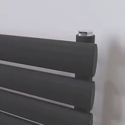 Ximax Fortuna Designer Radiator 294 x 1800mm Anthracite 2017BTU -Designer Radiators Store 383TP A3