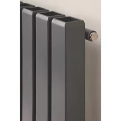 Ximax Erupto Square Designer Radiator 600 x 885mm Anthracite 3495BTU -Designer Radiators Store 41281 A2