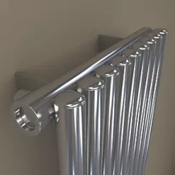 Towelrads Iridio Designer Radiator 1800 x 300mm Chrome 1221BTU -Designer Radiators Store 453RY A2