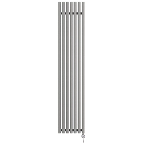 Terma Rolo-Room-E Wall-Mounted Oil-Filled Radiator Salt & Pepper 800W 370 x 1800mm 2 Terma Rolo-Room-E Wall-Mounted Oil-Filled Radiator Salt & Pepper 800W 370 x 1800mm - Image 2