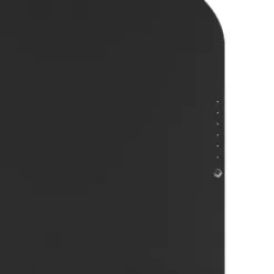 Towelrads Vetro Electric Glass Infrared Designer Radiator 1000 x 500mm Black 2388BTU -Designer Radiators Store 483RY A2