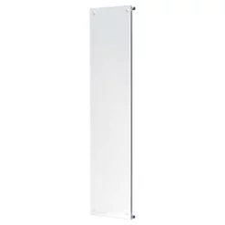 Ximax Oceanus Designer Radiator with Mirrored Panel 1800 x 445mm Silver 2102BTU
