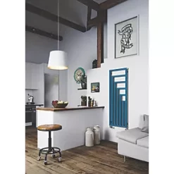 Terma Angus Radiator 1460 x 520mm Blue 2425BTU -Designer Radiators Store 501RH A2