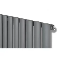 Ximax Fortuna Designer Radiator 1800 x 590mm Anthracite 4218BTU -Designer Radiators Store 54725 A2