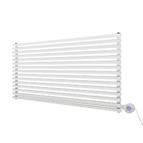 Ximax Gamba Horizontal Electric Designer Radiator 590 x 1200mm White 3070BTU 1 Ximax Gamba Horizontal Electric Designer Radiator 590 x 1200mm White 3070BTU