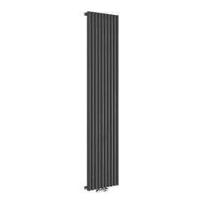 Ximax Fortuna-Twist Designer Radiator 1800 x 565mm Anthracite 3754BTU 1 Ximax Fortuna-Twist Designer Radiator 1800 x 565mm Anthracite 3754BTU