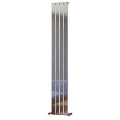 Ximax Oceanus Designer Radiator 1800 x 270mm Chrome 1804BTU