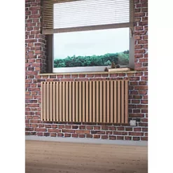 Terma Nemo Wall-Mounted Oil-Filled Radiator Copper 1000W 1185 x 530mm -Designer Radiators Store 561HR A3