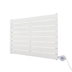 Ximax Oceanus Horizontal Electric Designer Radiator 595 x 900mm White 2048BTU