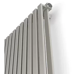 Terma Nemo Designer Radiator 530 x 915mm Grey / Silver 3028BTU -Designer Radiators Store 588HR A3