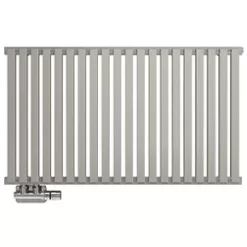 Terma Nemo Designer Radiator 530 x 915mm Grey / Silver 3028BTU