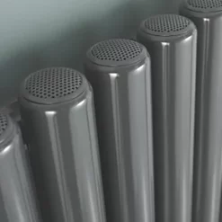 Ximax Erupto Designer Radiator 1800 x 585mm Anthracite 5570BTU -Designer Radiators Store 59116 A2