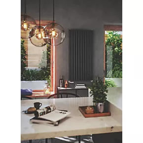 Terma Rolo Room Radiator 1200 x 590mm Black 3028BTU 5 Terma Rolo Room Radiator 1200 x 590mm Black 3028BTU - Image 5