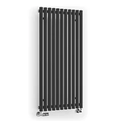 Terma Rolo Room Radiator 1200 x 590mm Black 3028BTU
